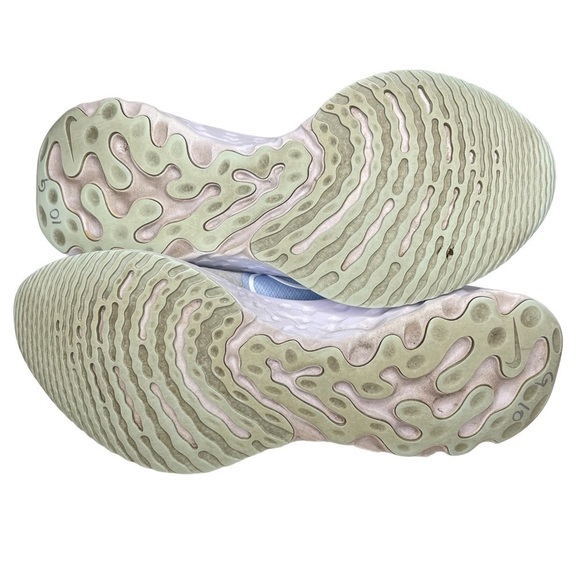 Nike React Infinity Run Flyknit Hydrogen Blue Womens 10 Nike React Infinity Run - Picture 9 of 10